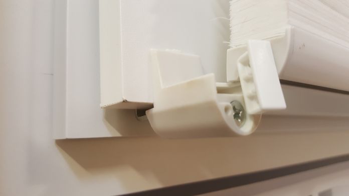 stick /& fix Klebeplatten für Plissees Faltstore Decomatic Montage ohne Bohren